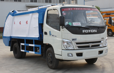 福田壓縮式垃圾車